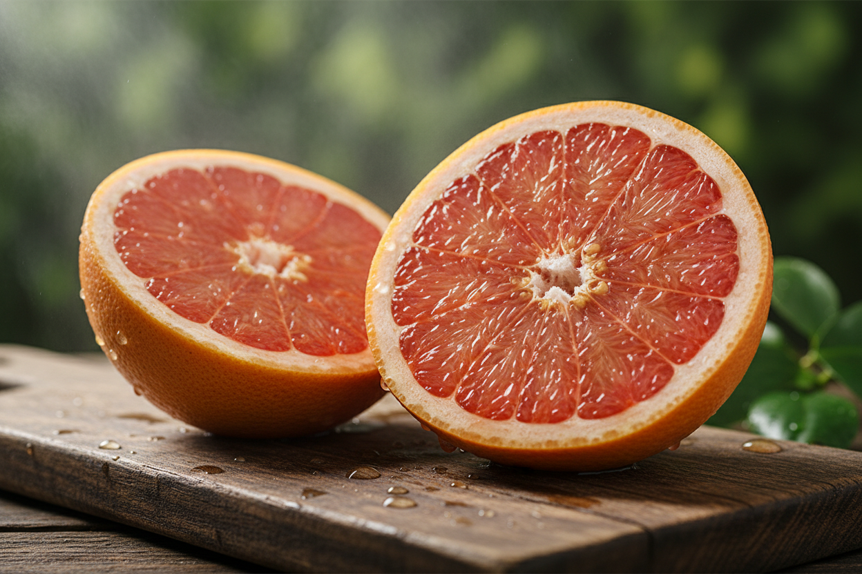 Juicy grapefruit