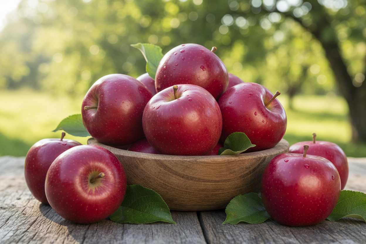 Ripe Red Apples