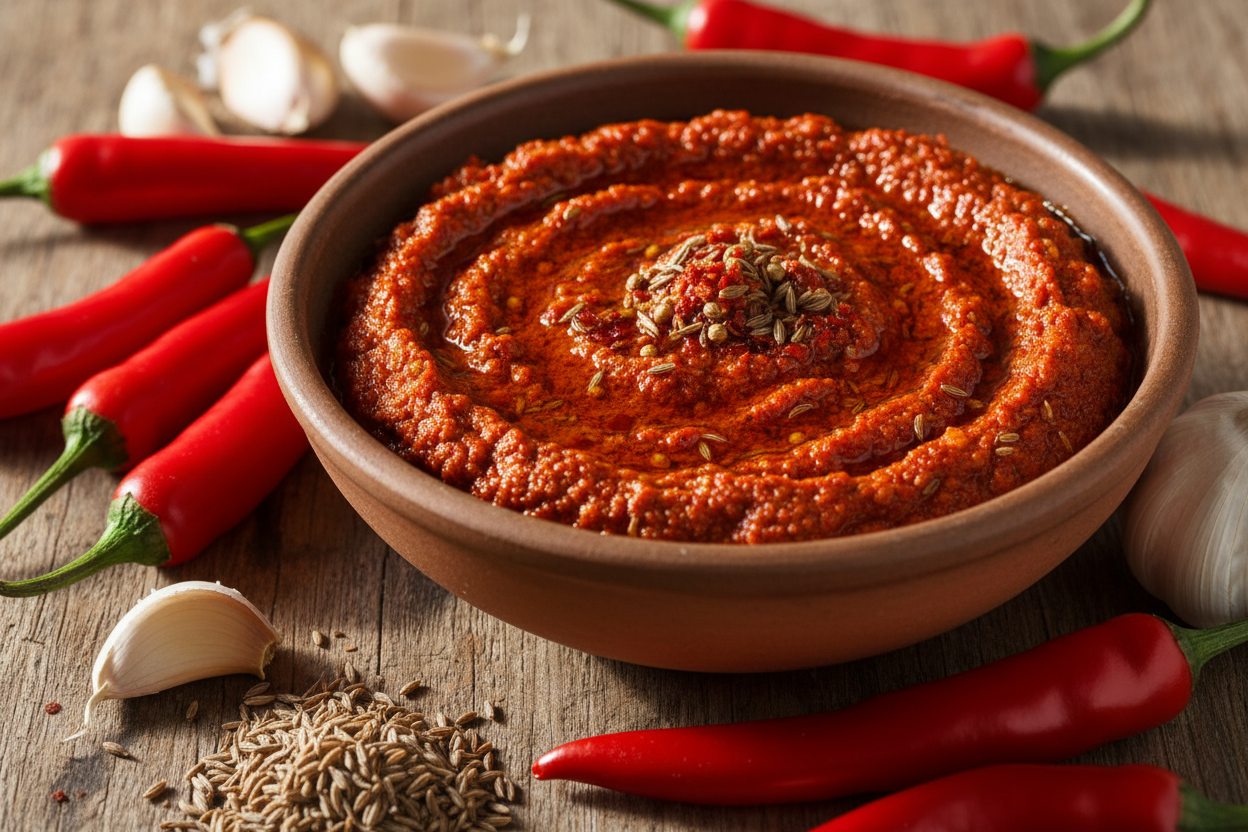 spicy north African chili paste